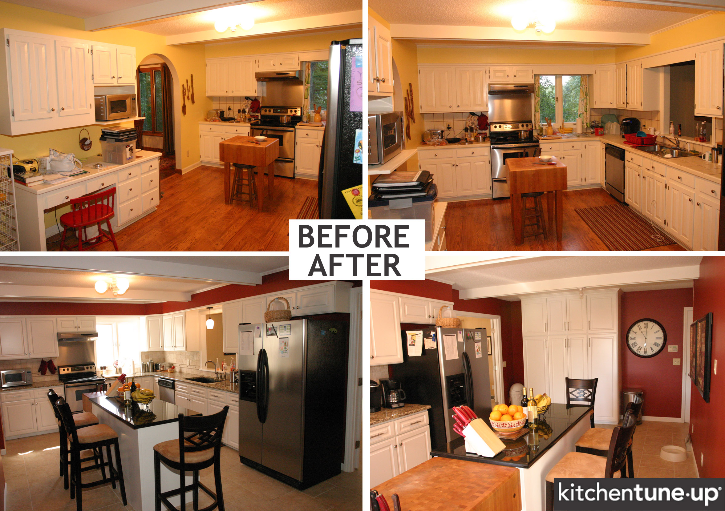 Before And After Kitchen Bath